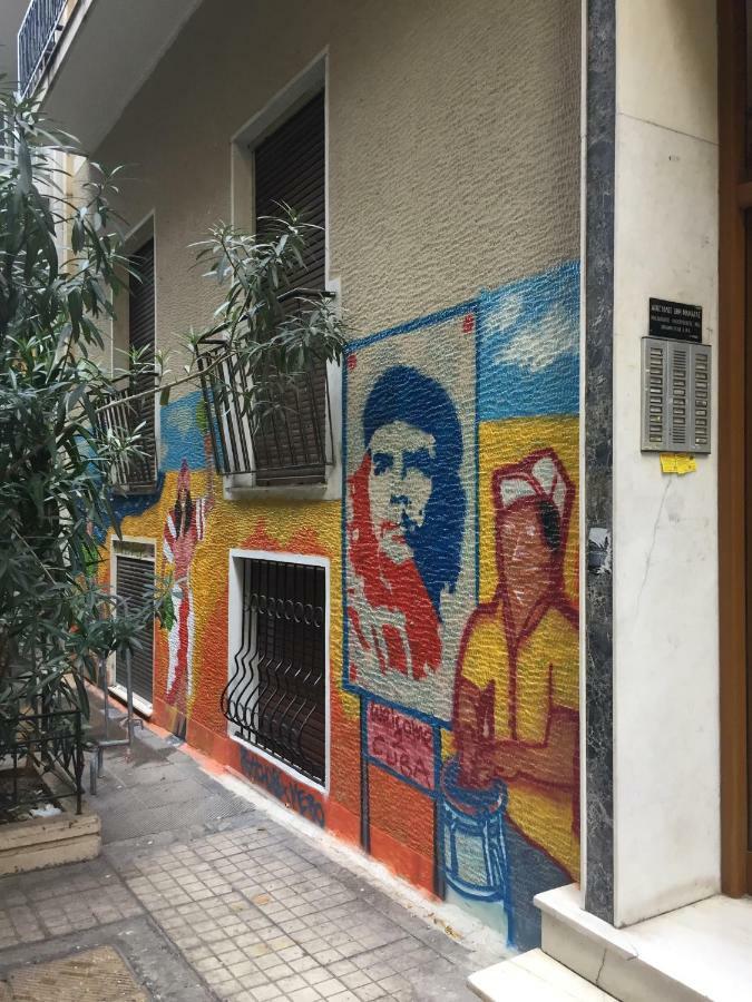 Appartamento 5Th Floor Bright Flat At Bohemian Exarcheia Atene Esterno foto